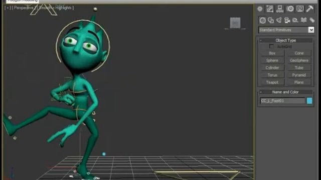 22  Solid Drawing for Depth(Принципы анимации в 3ds max)