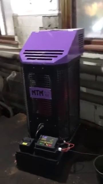 Печь воздушная на отработанном масле МТМ 17-33 кВт смотреть онлайн