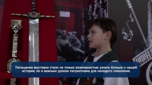 Воспитанники Академии Михайлова посетили выставку посвященную Великой Победе