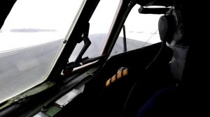 Ту 154М. Взлет. Вид из кабины. Внуково. 10.02.2016