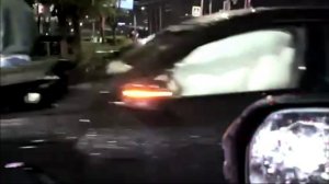 Пьяная автоледи на БМВ врезалась в такси у Белого дома во Владимире
