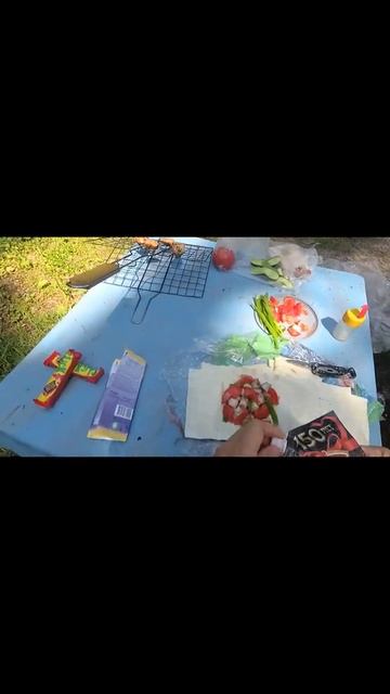 Буррито На Углях! Вкусно, Сытно и Просто! #Shorts