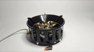 Туристическая газовая плита, 7 конфорок, 19,8 кВт