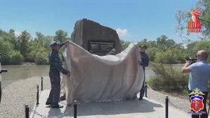 Торжественное открытие памятника, посвященного подвигу партизанского отряда «Терек» в РСО-Алания