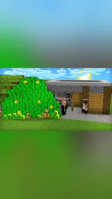 Компот и житель миллионер #minecraft #компот #minecrafthumor #майн?