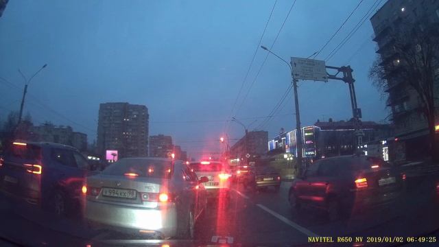 Отработал поворотник