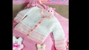 Кофточка для Новорожденного Ребенка Крючком  -2019 / Blouse for Newborn Baby Crochet