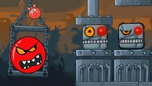 Красный Шарик, красный Несносный Шарик, Красныч Игра. мультики для детей. Красный колобок