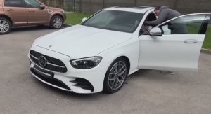 Привезли из Кореи Mercedes-Benz E200d AMG Line с пробегом 44000 за 3,93 млн