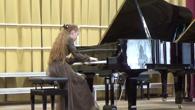 282304 Трушина Софья, г. Красногорск-
Э. Григ,, Этюд памяти Шопена". смотреть онлайн