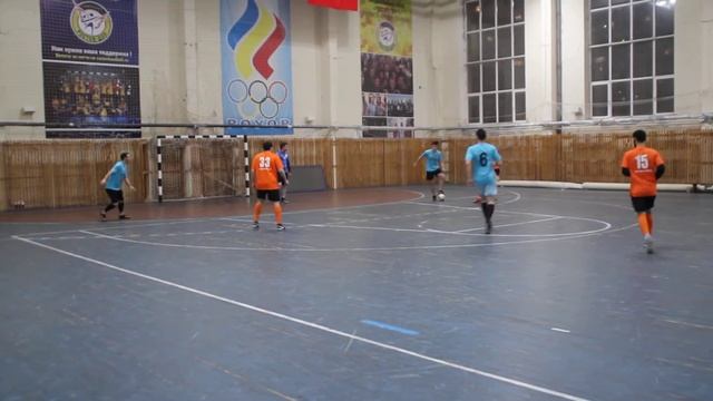 Цифроград 9:2 Партизан 9 тур Высшей лиги 5x5 РОЛФЛ 28.1.2018 17:15
