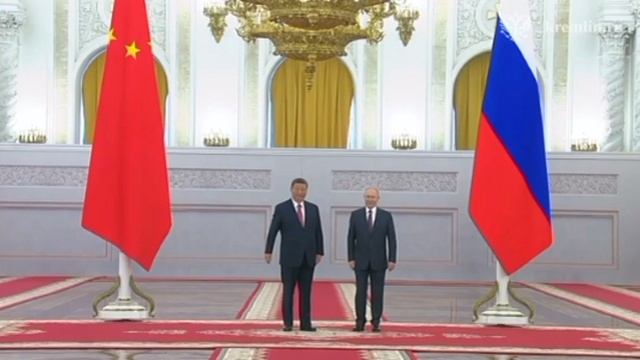 ‼️🇷🇺🇨🇳 В Кремле проходит встреча Путина и Си Цзиньпина

▪️Отношения Россия и Китая носят равнопр