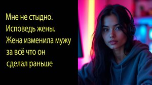 Мне не стыдно. Исповедь жены. Жена изменила мужу. Истории, аудио рассказы об отношениях и изменах