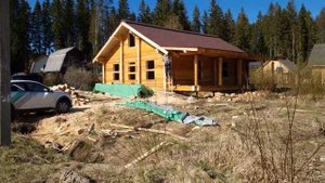 Обработка сруба льняным маслом. Когда делать?