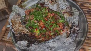 Запеченные осьминоги и морепродукты от деревенского шеф-повара