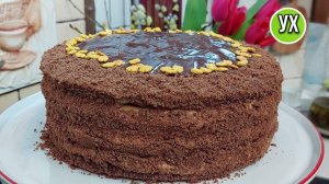БЫСТРЫЙ и БОЛЬШОЙ торт на сковороде! бесподобно вкусно и ОЧЕНЬ просто.
