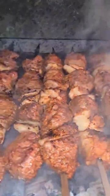 Сочный шашлык #shorts #шашлык #мясо #барбекю