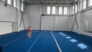 ЖП 1 спортивный, Ершова Алиса - Скрипниченко Елизавета, СШ1, Комбинированное упражнение