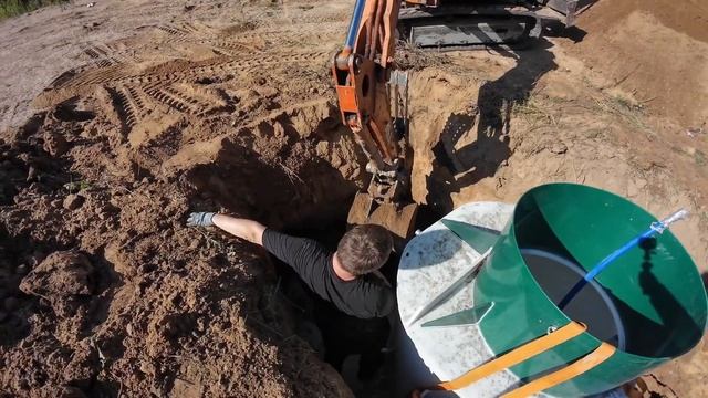 Установка КЕССОНА.НЕ дать ВСПЛЫТЬ. Высокие ГРУНТОВЫЕ ? смотреть онлайн