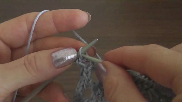 Knitting - Lace Knitting Pattern Tutorial 1   Ажурный узор спицами