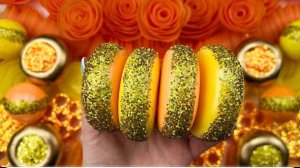 ORANGE 🍊 &YELLOW 💛 ASMR Soap