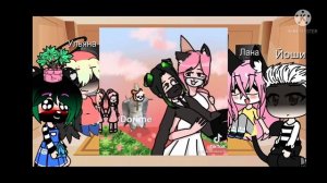 Реакция кошки ланы и её друзей на тт. 3 чааасть!