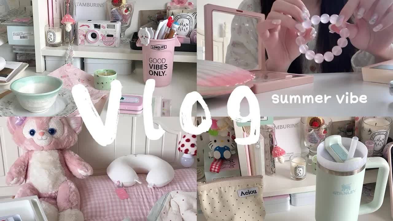 My Cozy Summer at Home ｜ Study Vibes, Thesis Life & Cute Unboxing 🌞📚 смотреть онлайн