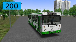 OMSI 2: Автобус №200 Беловежская улица - Метро Молодёжная