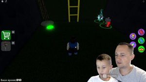 ПОБЕГ ИЗ Зономалия - Zoonomaly в Роблокс.Денис и ПАПА ROBLOX.