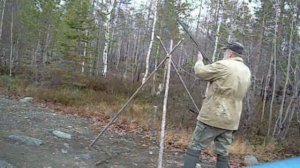 Проверка боя ружья ИЖ 18ЕМ М  2012