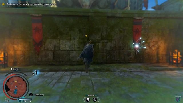 Middle-earth: Shadow of War. Штурм крепости. Бойцовские ямы.