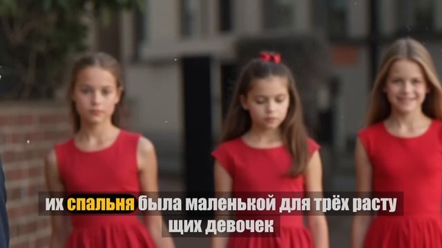 Восьмилетние Тройняшки Не Знали, Что У Них Есть Отец, П
