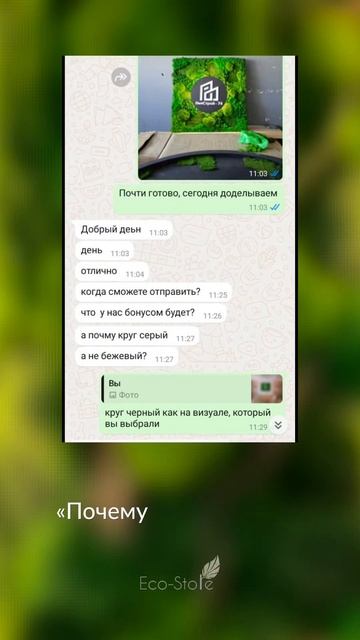 Картина из мха Панно из мха для компании ЛенСтрой г. Че
