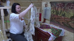 В домашнем музее Салаховых хранится 100-летнее платье