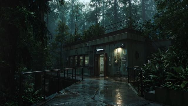 Operation Signal Black 2  Sci-Fi Rain Ambience for Sleep & Focus
