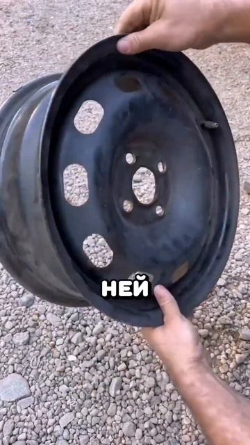 Печка из диска #ремонт #строительство смотреть онлайн