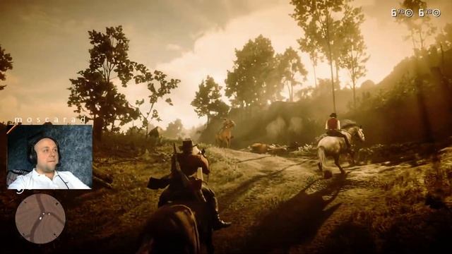Продолжаю знакомится с RDR2  Лошадь на арабском чипе  Глава 6