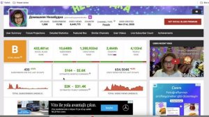 Домашняя Незабудка Доход канала с Ютуба