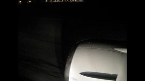 Boeing 737-500 (VP-BJM) UTair ночной рейс Москва - Тюмень