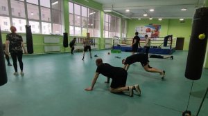 Круговая тренировка боксёра 8.05.2025