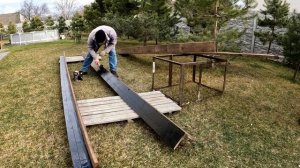 Дорожки в теплице из дерева