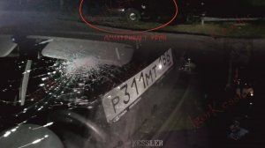 Врезался в УАЗ на Гранте и скрылся к "Волне" в Сургуте