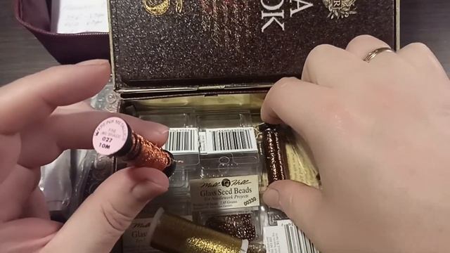 Ангел Любви/Angel of Love Lavender & Lace 52% готовой работы/2 часть #?