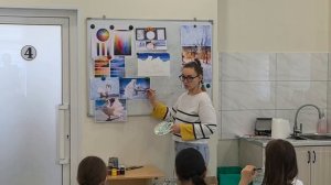 видеозапись открытого урока по предмету Основы изобразительной грамоты и рисование