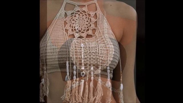 Кроп топ крючком - летние идеи для вязания и вдохновения. Summer crochet crop top ideas