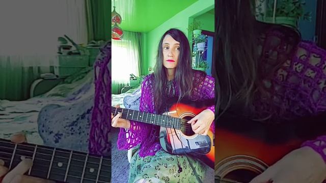 Русские берёзы, с гитарой смотреть онлайн