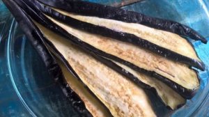 Баклажановый веер