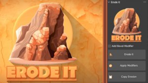 Addon Blender - Erode It
