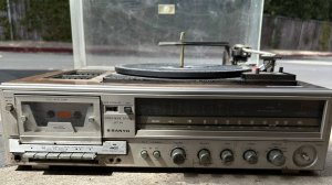 проигрыватель пластинок  и кассет Sanyo JXT 64-Сингапур-70-Х