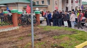 сбор у обелиска